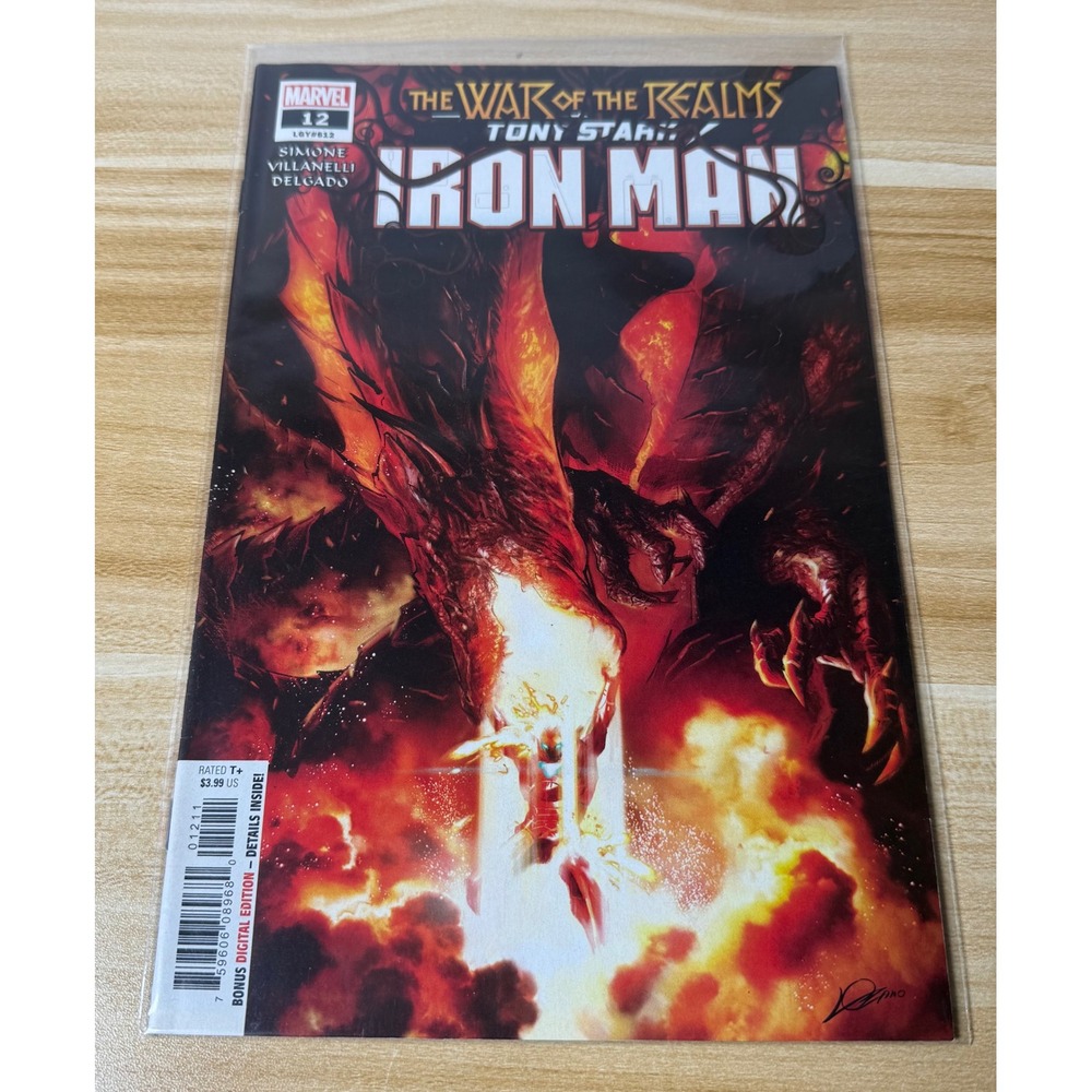 War of the Realms Tony Stark Iron‎ Man #12 Marvel Comic Book